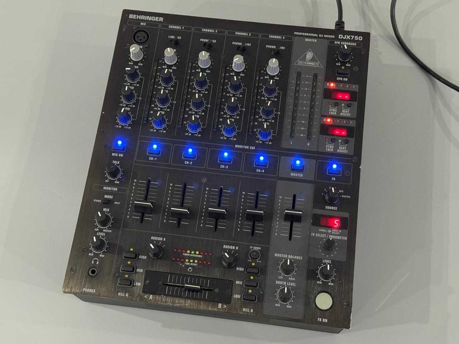 Professional DJ Mixer Behringer DJX750 Mikser Okazja