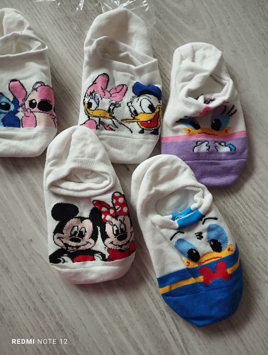 Skarpetki stopki Disney 5 par