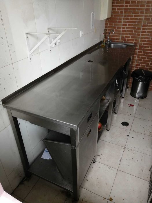 Bancada Inox Hotelaria