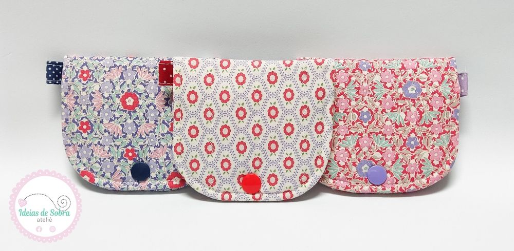 Porta moedas variados