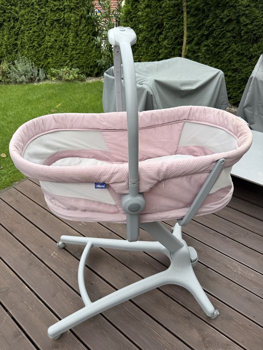 Wielofunkcyjne łóżeczko / krzesełko Chicco Baby Hug 4w1 / 5w1 – Kolor różowy (Pink)