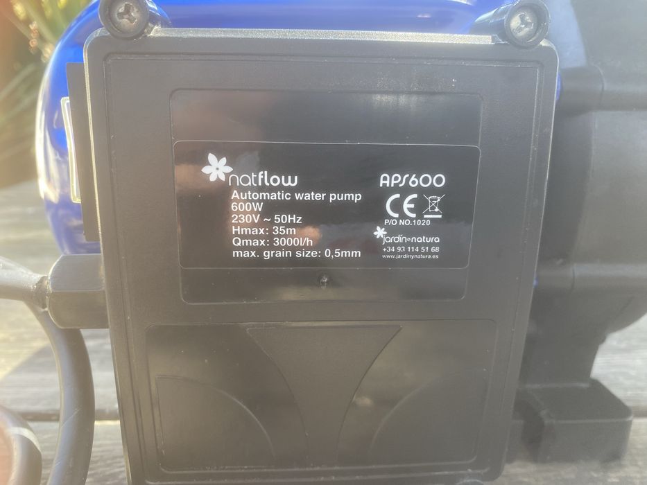 Bomba de água automática APS600 – 600W
