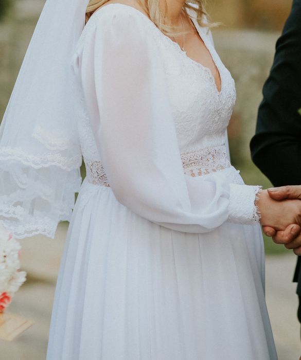 Suknia ślubna idealna także w ciąży