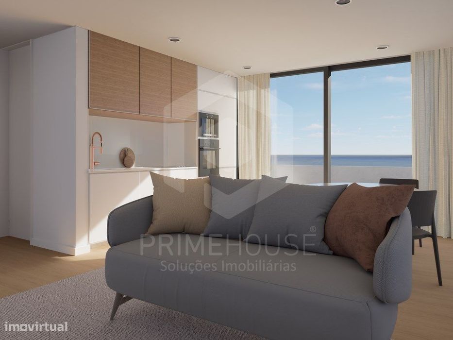 T1 exclusivo em Lagos com amplo terraço