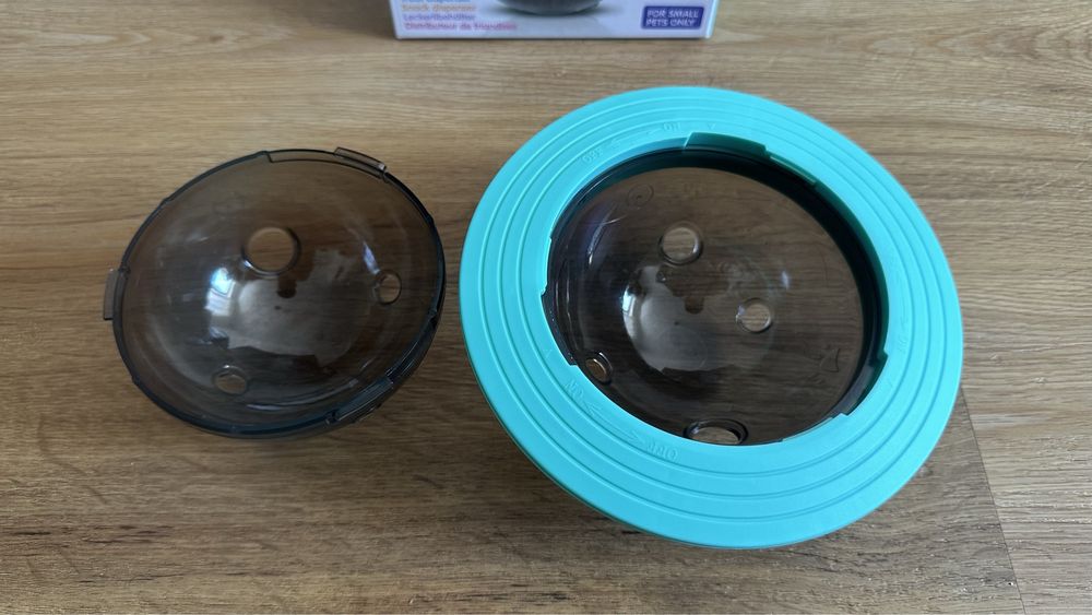 Brinquedo para cães e gatos dispensador de comida e snacks