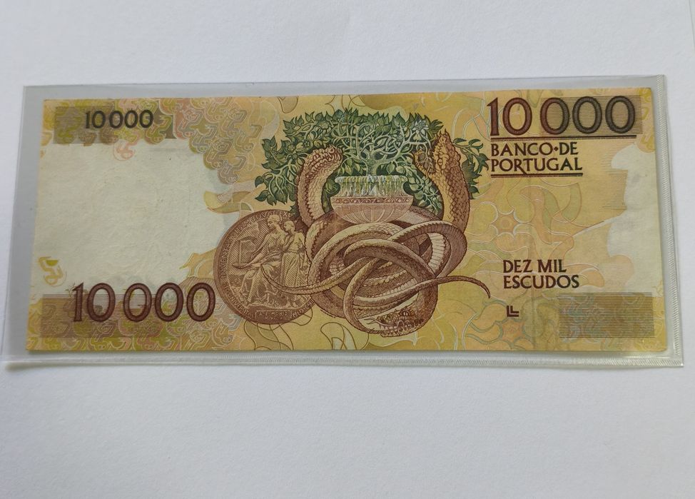 Nota de 10000$00 escudos