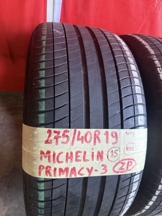 Pneus RFT 275/40/19 Michelin Impecaveis