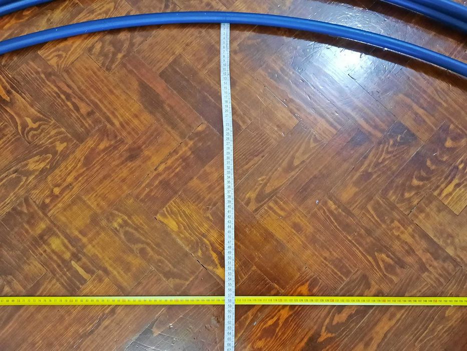 3 Barras de Ferro Semicirculares | Acima de 2 metros cada