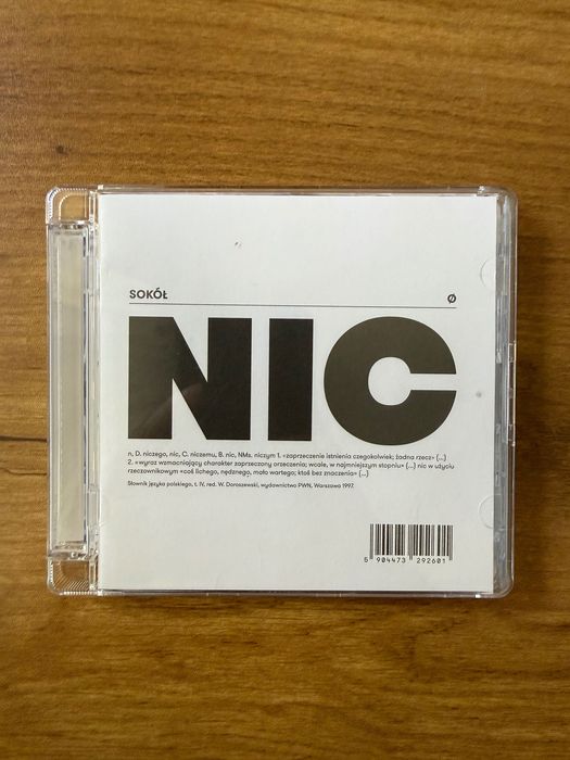 Sokół - Nic Album CD