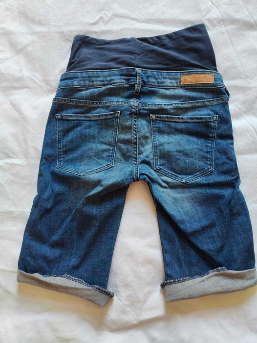 Джинсові Бріджи  H&M для вагітних майбутніх мам б/у