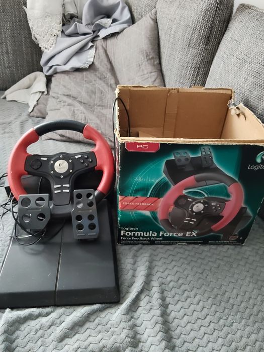 kierownica+ pedały Logitech formula fotce ex
