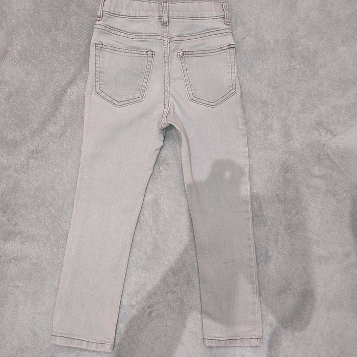 Spodnie jeans szare chłopięce rozmiar 104