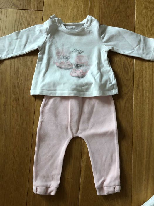 Nieużywany dziewczęcy komplet Mayoral r.62 bluzka+spodnie