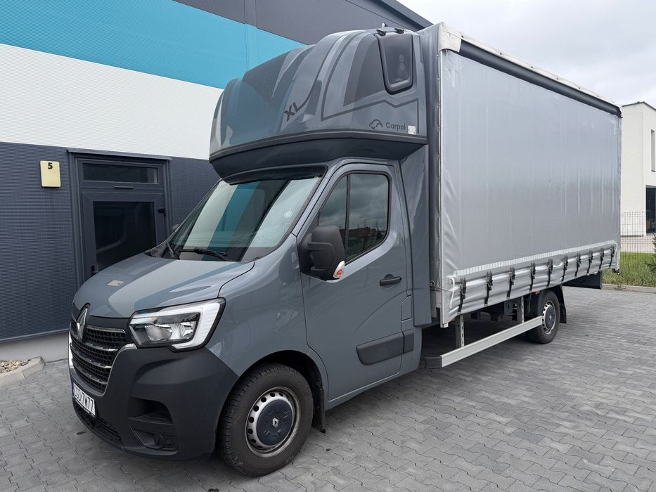 Renault Matester 10EP 4.85m firana dwustronna 1 właściciel salon PL  Firana dwustronna 72000 km 10EP 4.85 m 67500 km 1 wl.