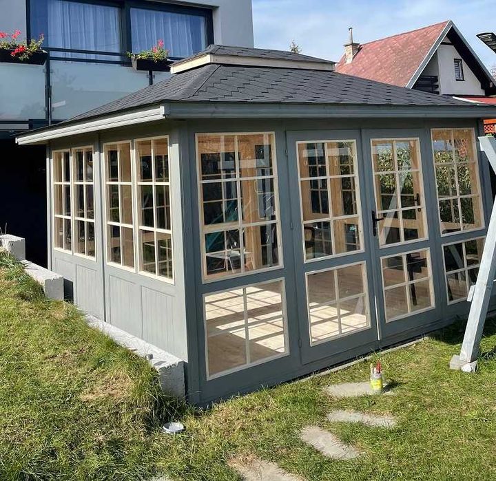 Altana 32 4x3 Oszklona | Gont, Malowanie, Drzwi 2-skrzydłowe Producent