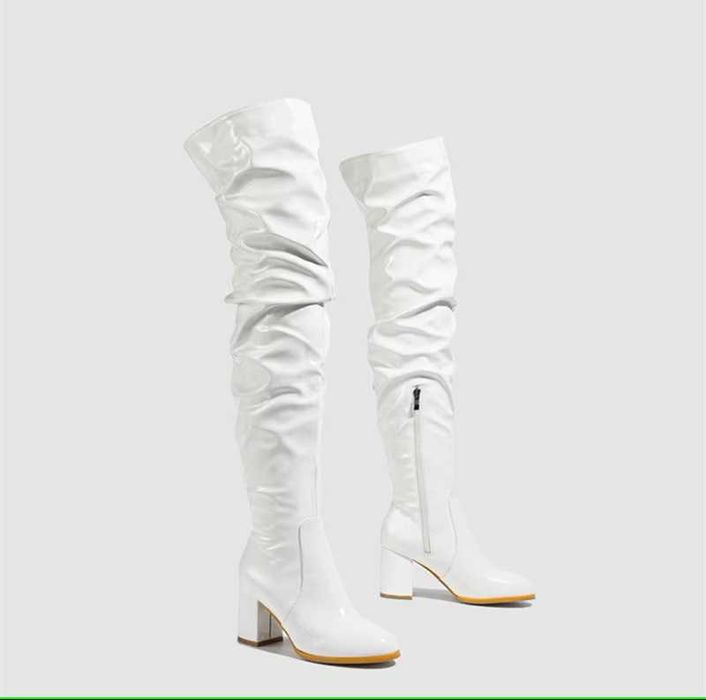 Kozaki za kolano 3 kolory