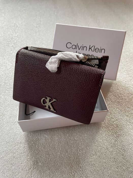 Новый кошелек calvin klein (ck minimal monogram wallet) с америки