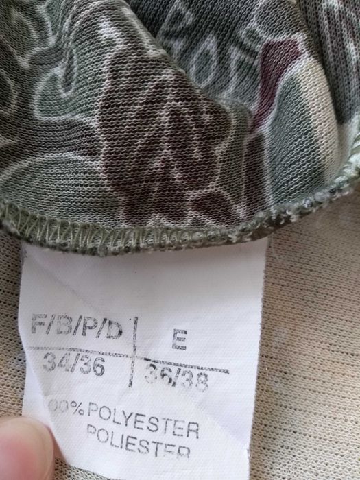 Piękna letnia tunika z długim rękawem asymetryczny dół