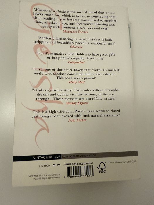Memoirs os a Geisha
