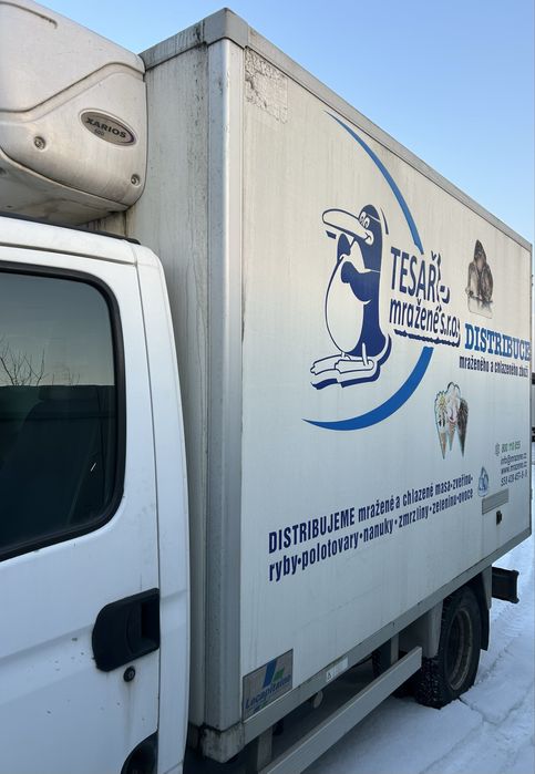 Kontener Izoterma Chlodnia Mroznia Zabudowa Iveco Daily Master Crafter