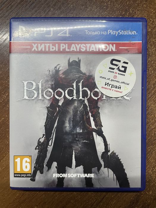 диск на ps 4 bloodborne