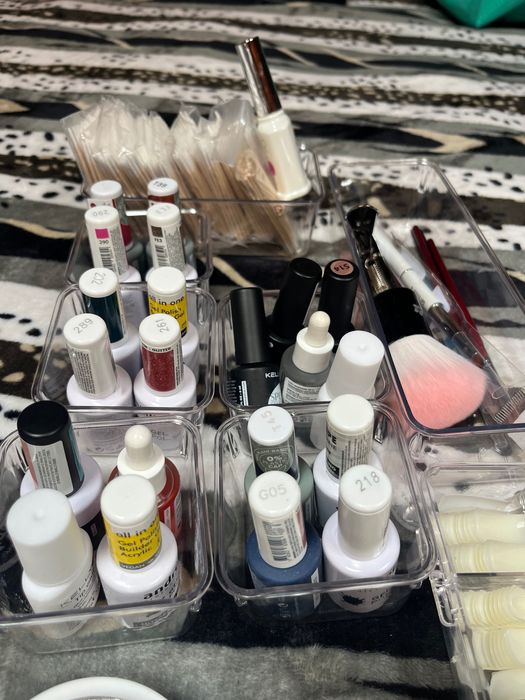 Kit Completo para Unhas de Gel – Vernizes, Géis e Acessórios