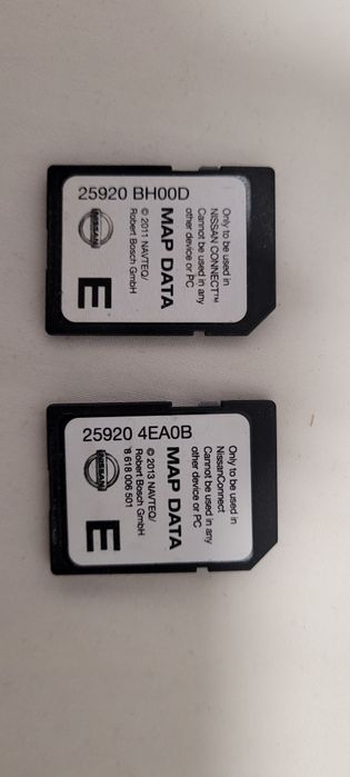 Navteq mapy nissan 2011 I 2013 rok