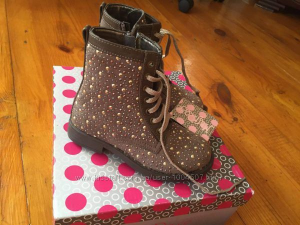 стильні чобітки Італія 25-16, 5 см ботинки