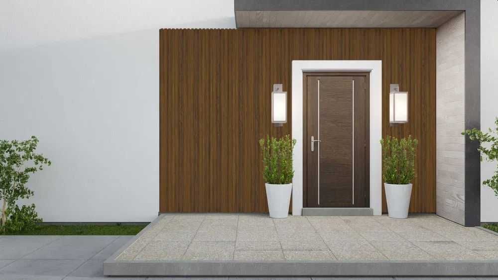 Lamele elewacyjne Tabulo Kosbud pełny system 1m2 Imitacja drewna PCV