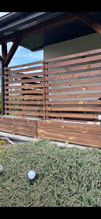 Drewniane pergole ,donice