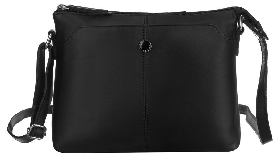 listonoszka skórzana na regulowanym pasku - peterson