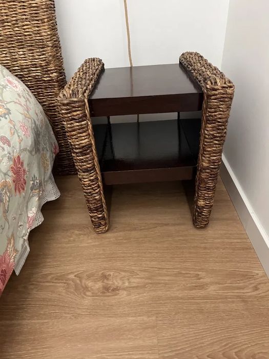 Cama 160x200 de casca de bananeira