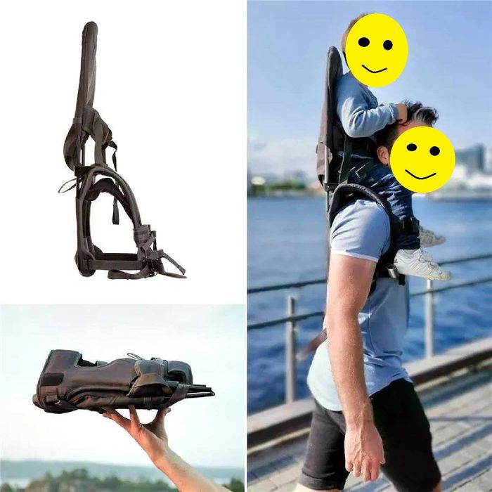 MiniMeis G4 – Mochila/Porta-bebés de Ombros para Crianças
