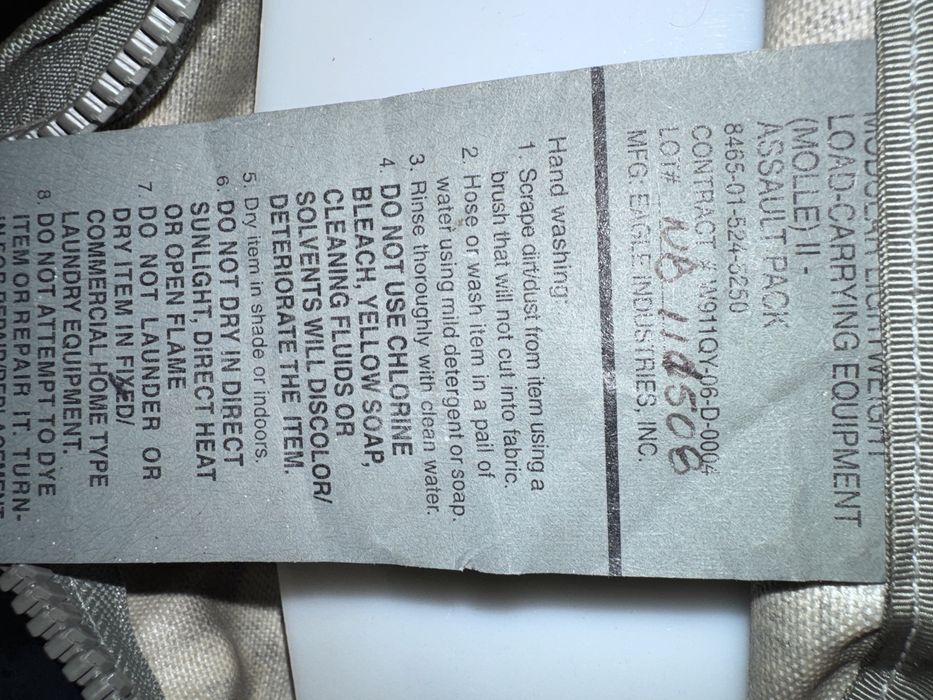 Oryginalny plecak US Army MOLLE II Assault Pack UCP – demobil USA