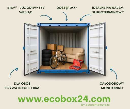 2,8 m Magazynek mały na wynajem, boksy, garaż, schowek self storage