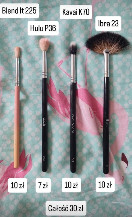 Pędzle do makijażu.