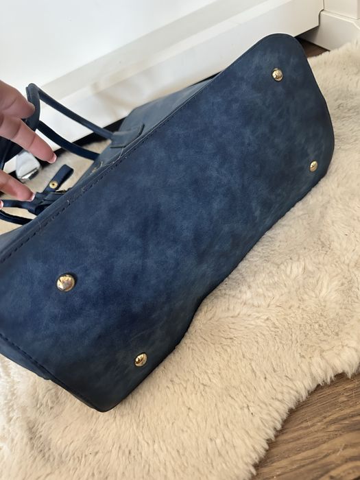 Torebka torba prada milano suede