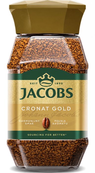 Kawa rozpuszczalna Jacobs Cronat Gold, 200 g. Jacobs