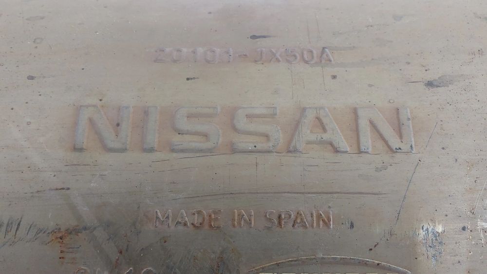Panela de escape NISSAN NV200 Furgão/Combi (M20)