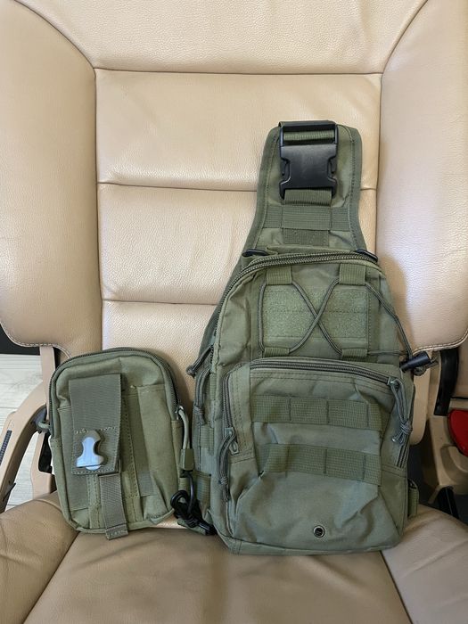 Torba na ramie plus organizer molle