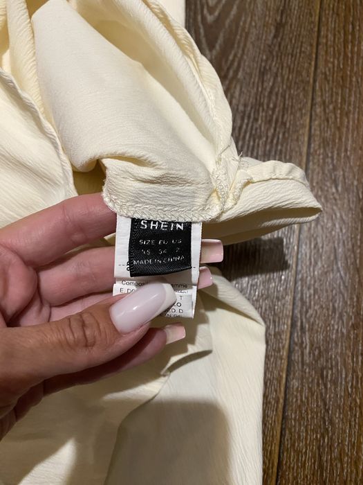 Асиметрична сукня на одне плече з оброками і розрізом фірми shein xs