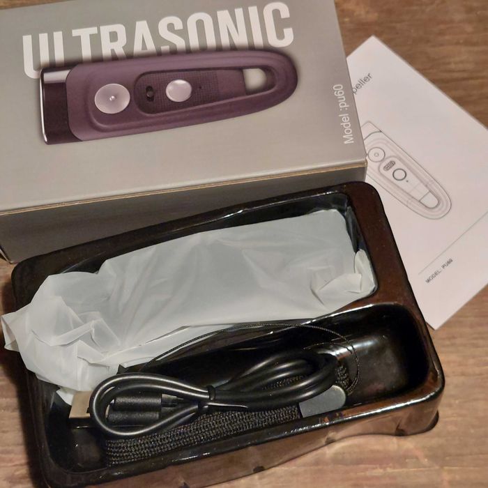 Супер отпугиватель собак Ultrasonic PU-60 очень мощный відлякувач собак (прошка)
