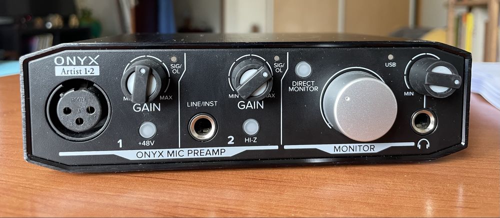 Onyx Artist 1.2 Audio Interface USB