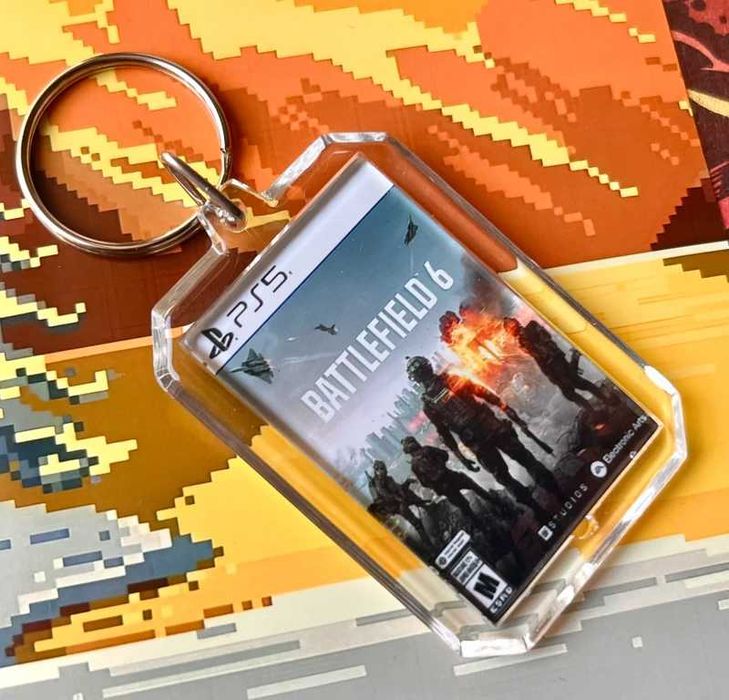 Brelok Battlefield 6 - mini okładka gry PS5
