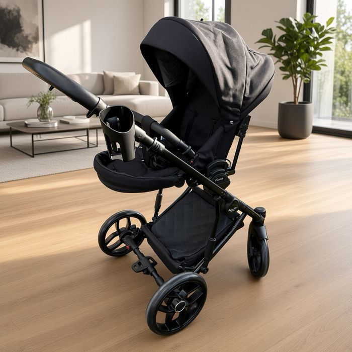 Wózek dziecięcy Baby Merc Piuma 2w1 – stan idealny