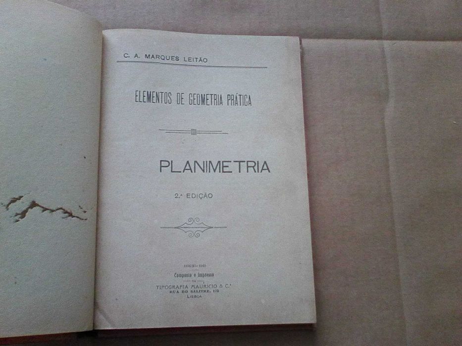 Elementos de geometria pratica : planimetria