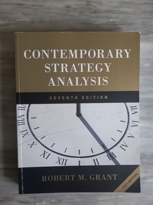 Livro de estudo Contemporary Strategy Analysis 7th Edition