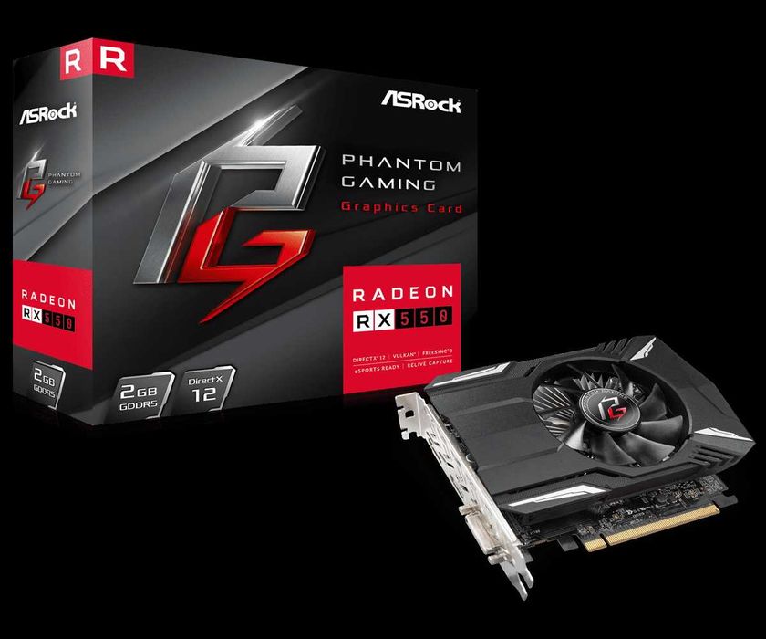 Phantom Gaming AMD Radeon™ RX 550 2GB GDDR5