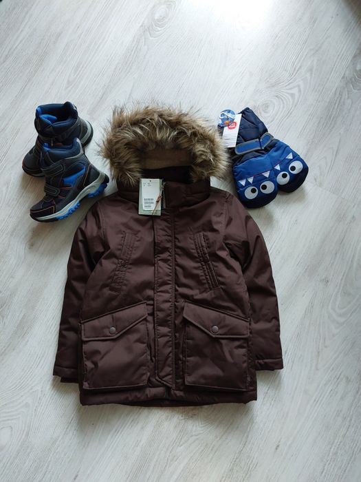 Зимова куртка,парка H&M 122р.