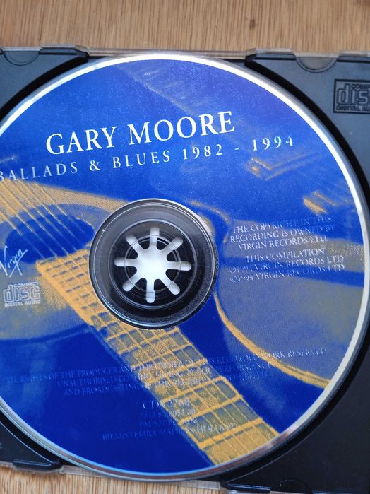 Płyta CD Audio GARY MOOORE -1982  Ballads Blues 1994.